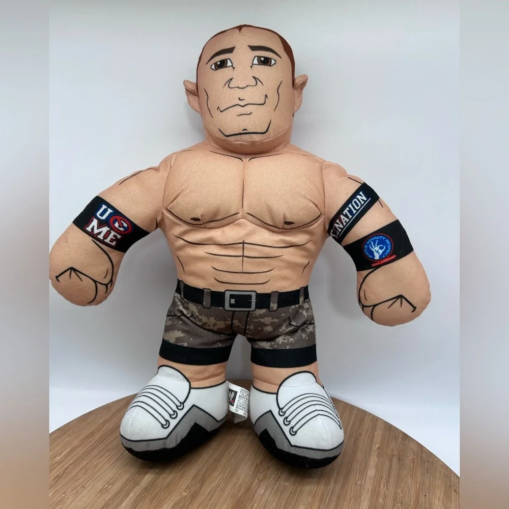 WWE John Cena Plush Doll 2011 Brawlin Buddies Wrestling 16